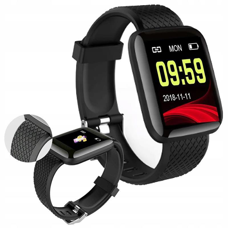 M116s SmartWatch - Black