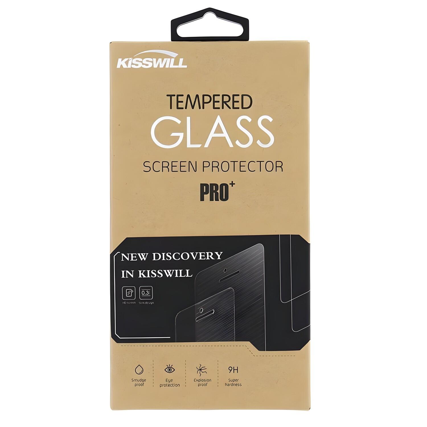Kisswill Tempered Glass 2.5D for Realme 9i - Transparent
