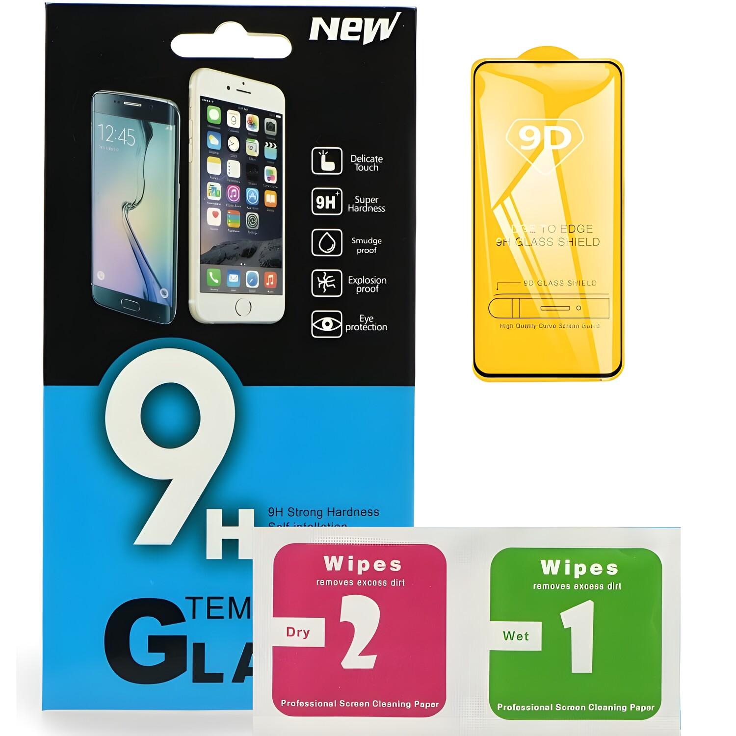 9D Fenix protective glass for Samsung Galaxy F12 - Black