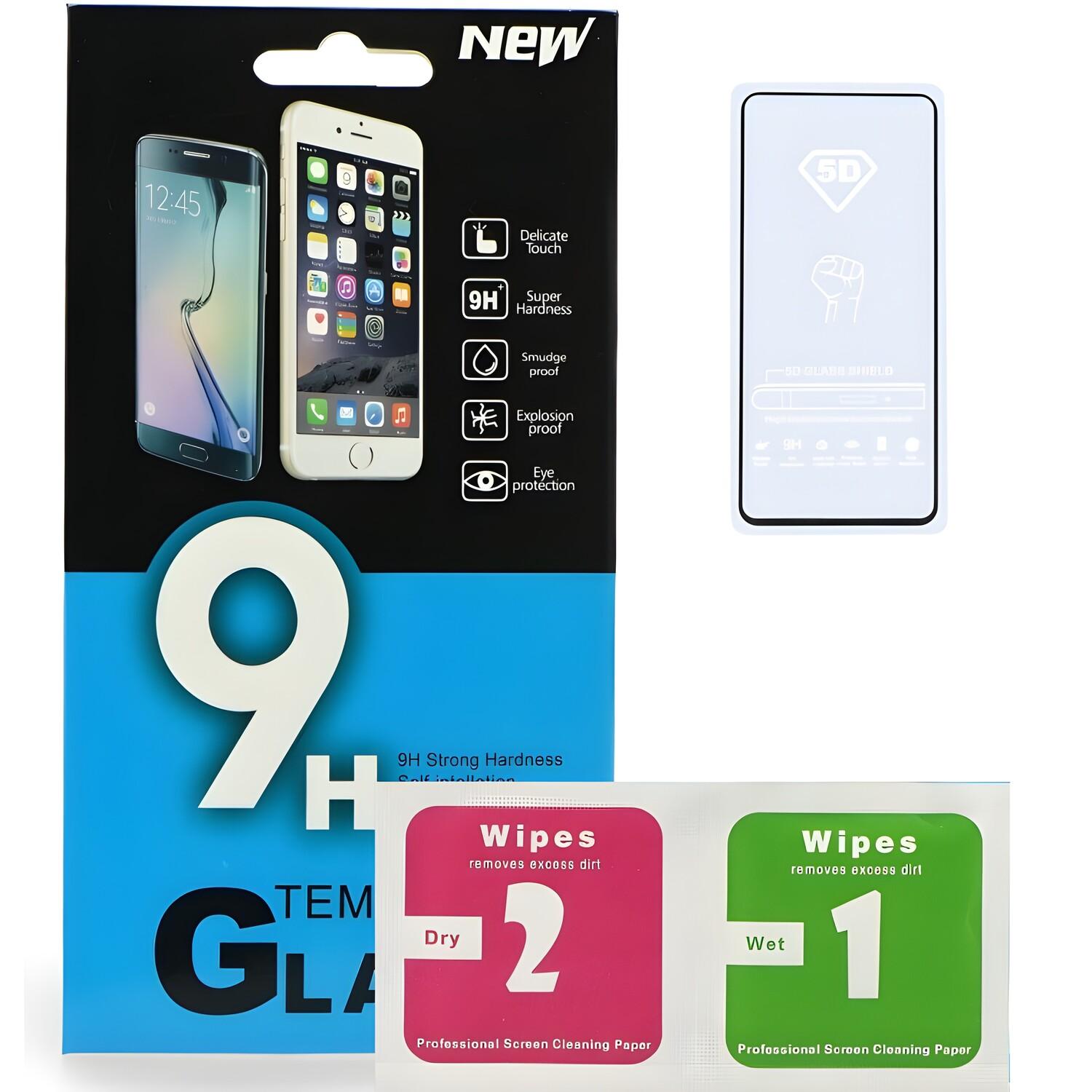 5D Fenix protective glass for Samsung Galaxy A21s - Black
