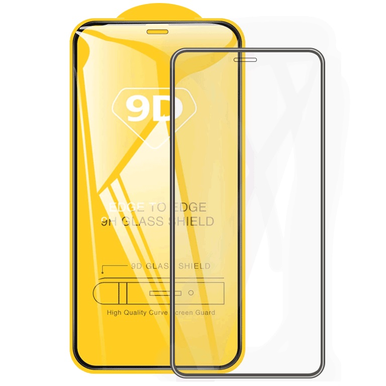 9D Fenix protective glass for Huawei Enjoy 20e/Y6P/Nova 3/Enjoy 10s - Black