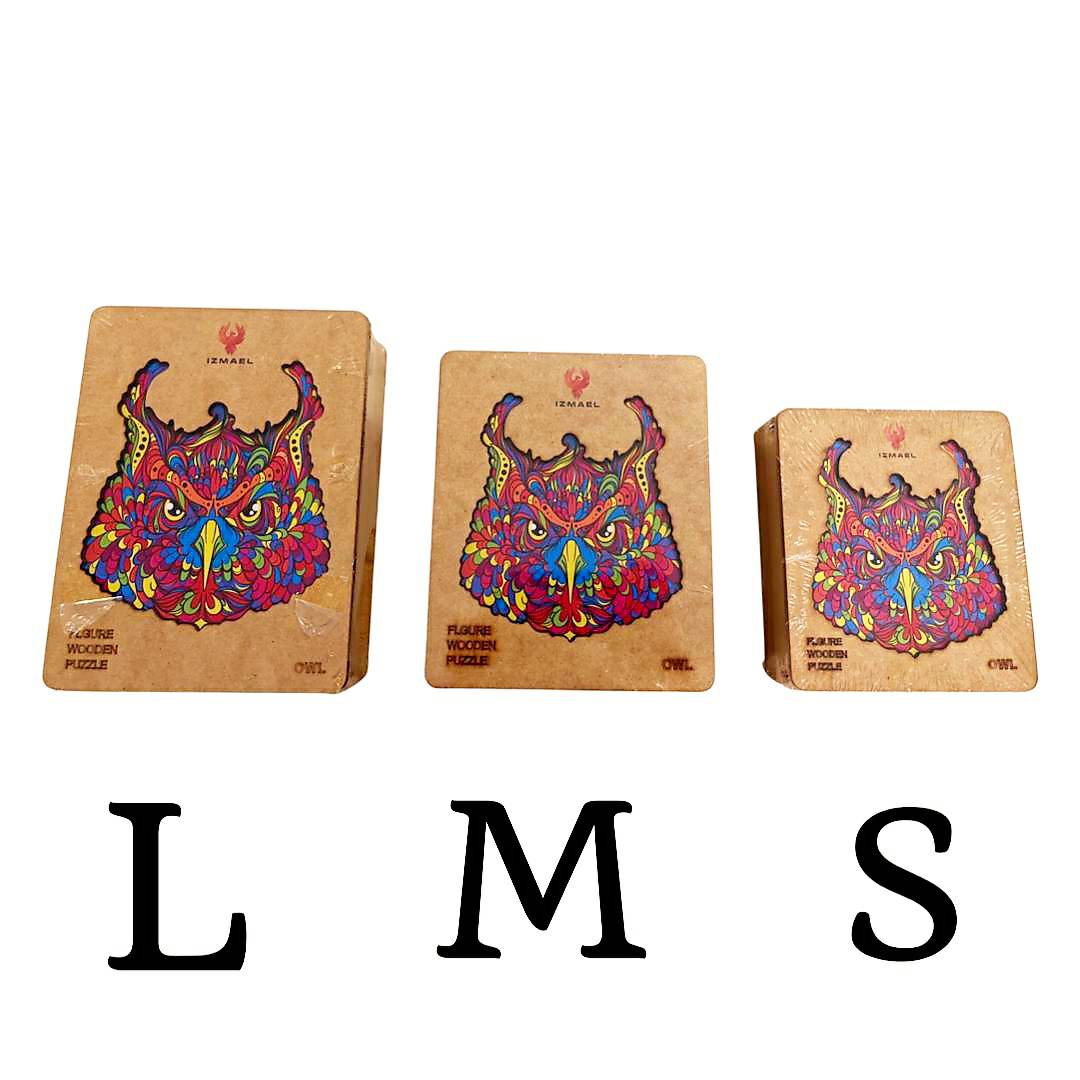 Wooden puzzle - Leopard/S