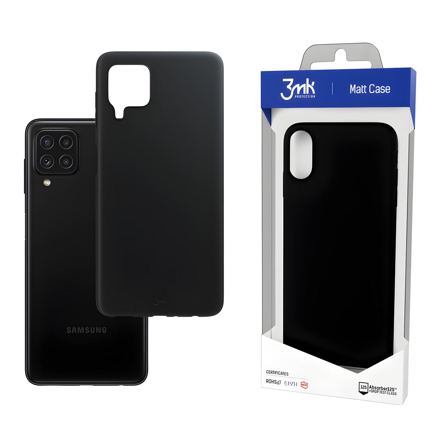 3mk Matt case for Samsung Galaxy A22 4G - Black
