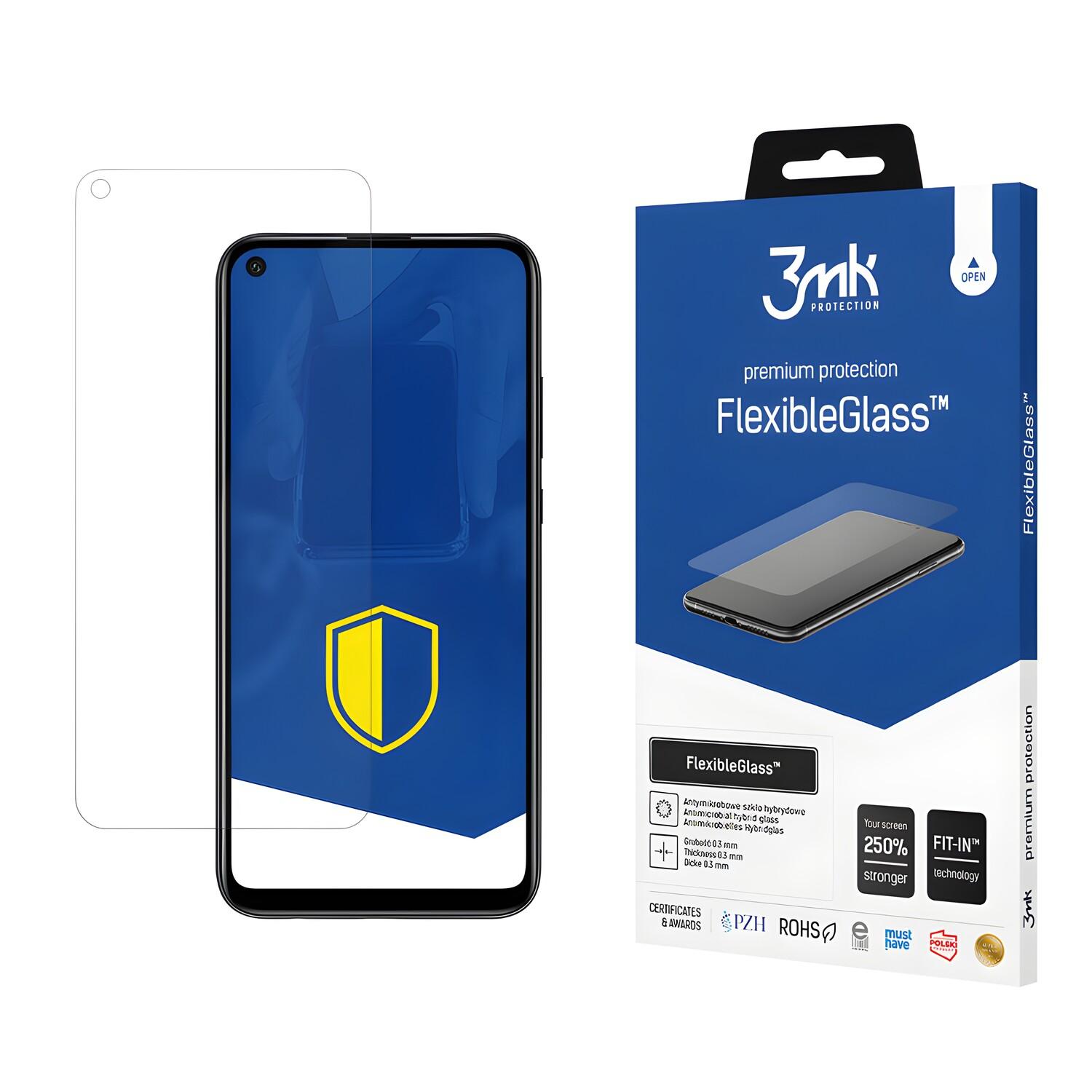 3mk Hybrid FlexibleGlass for Huawei P40 Lite - Transparent