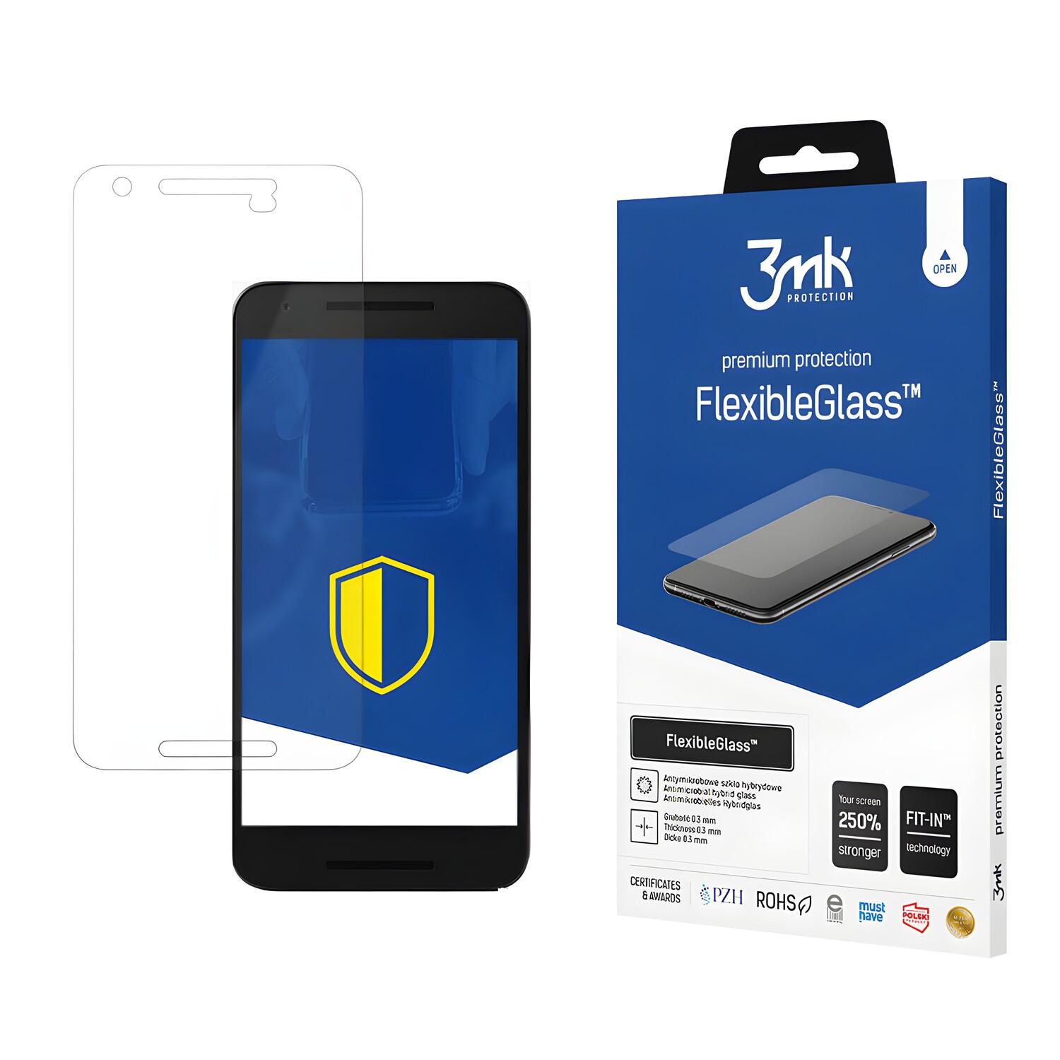 3mk Hybrid FlexibleGlass for LG Nexus 5x - Transparent