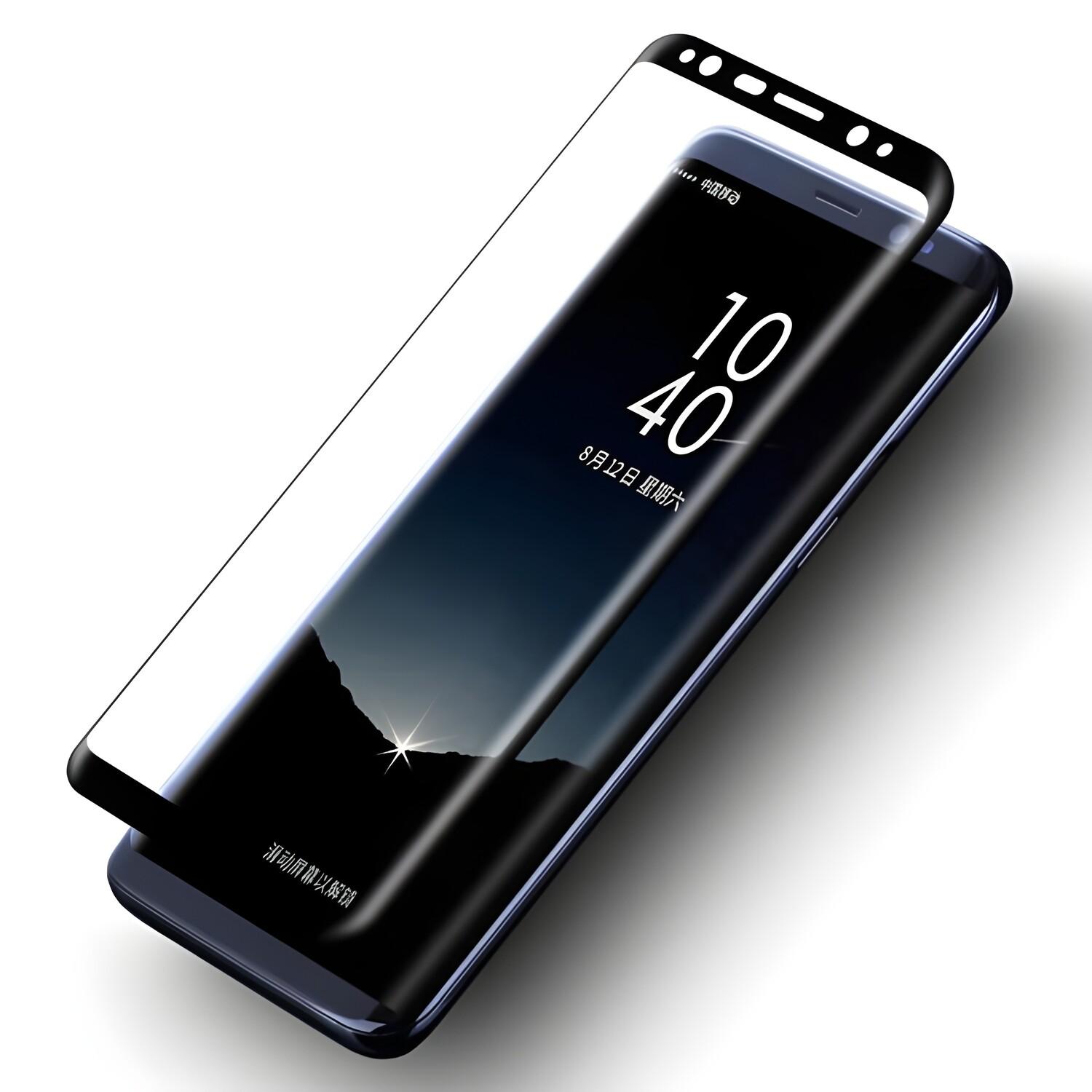5D Protective Glass for Xiaomi Redmi Note 8 - Black
