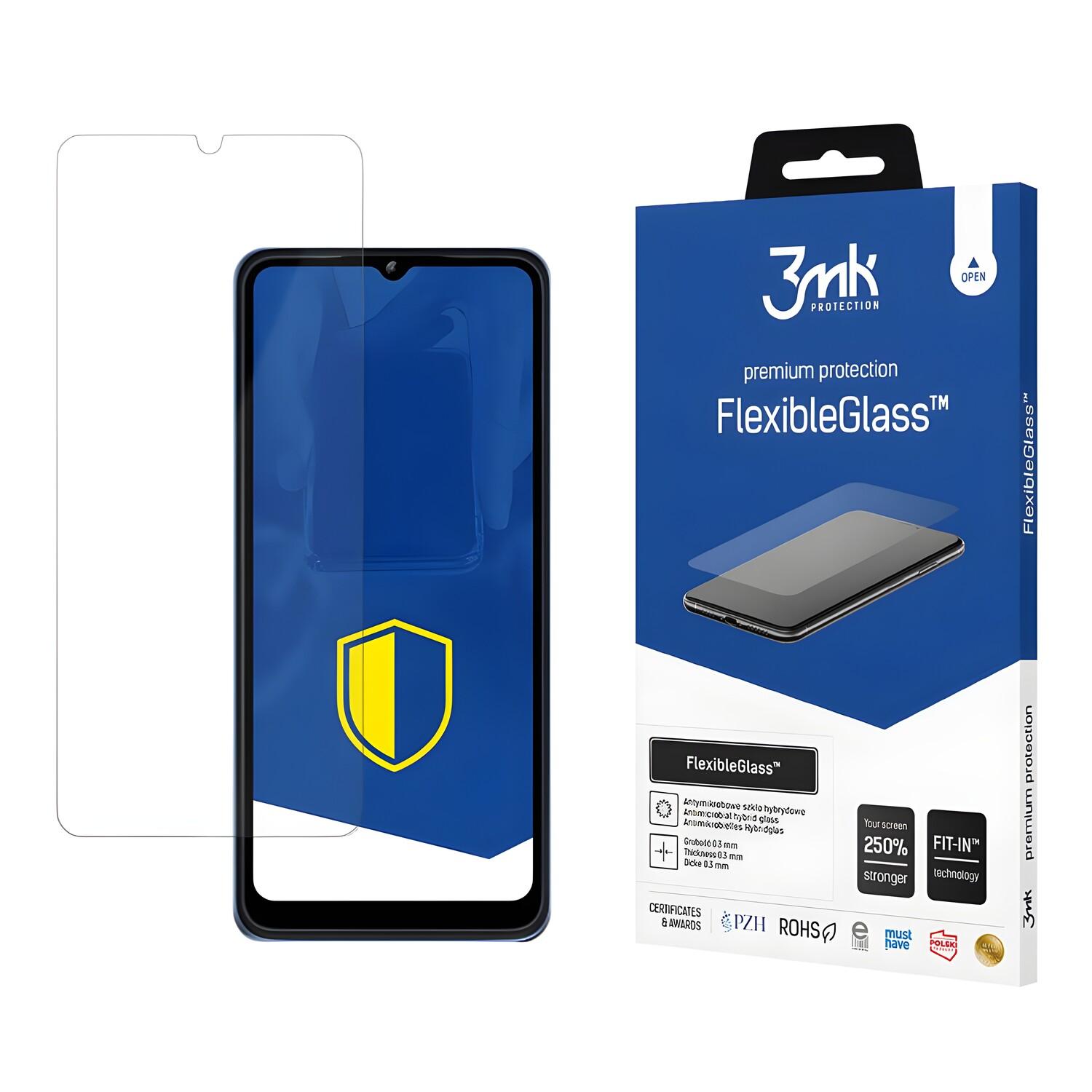 3mk Hybrid FlexibleGlass for T-Mobile T Phone/Revvl 6 5G - Transparent