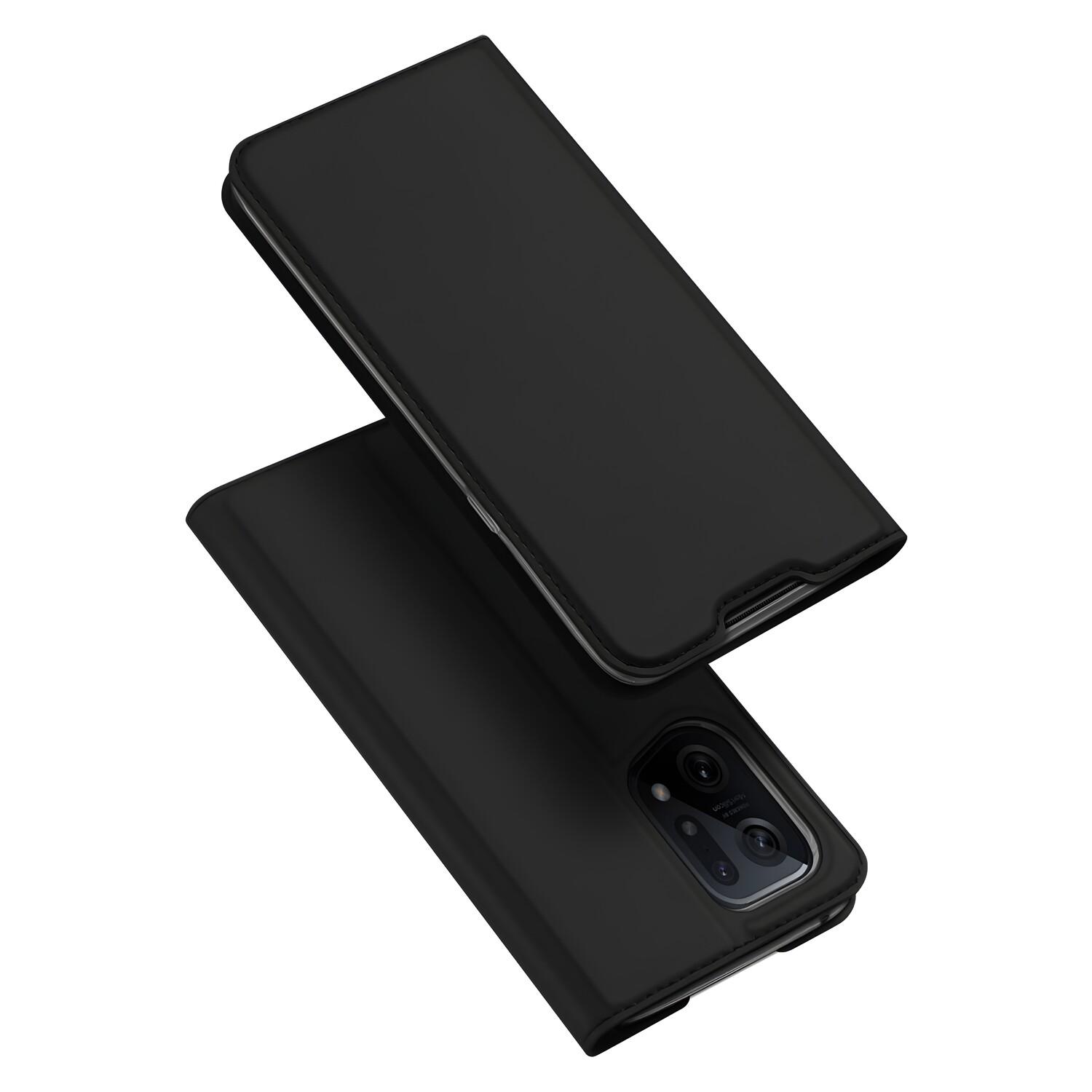 DUX DUCIS Skin Pro bookcase for Oppo Find X5 - Black