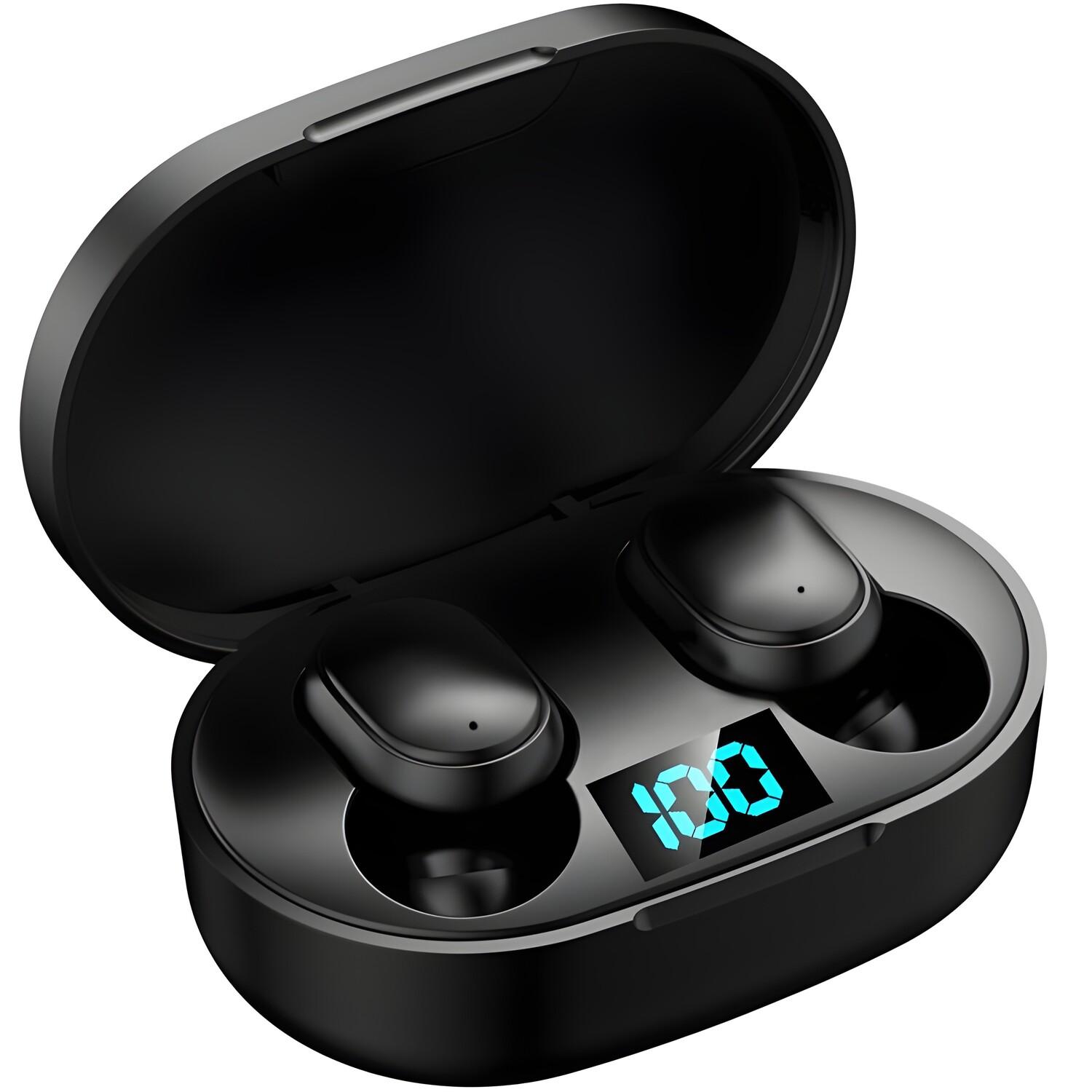 Wireless bluetooth headphones E6S - Black