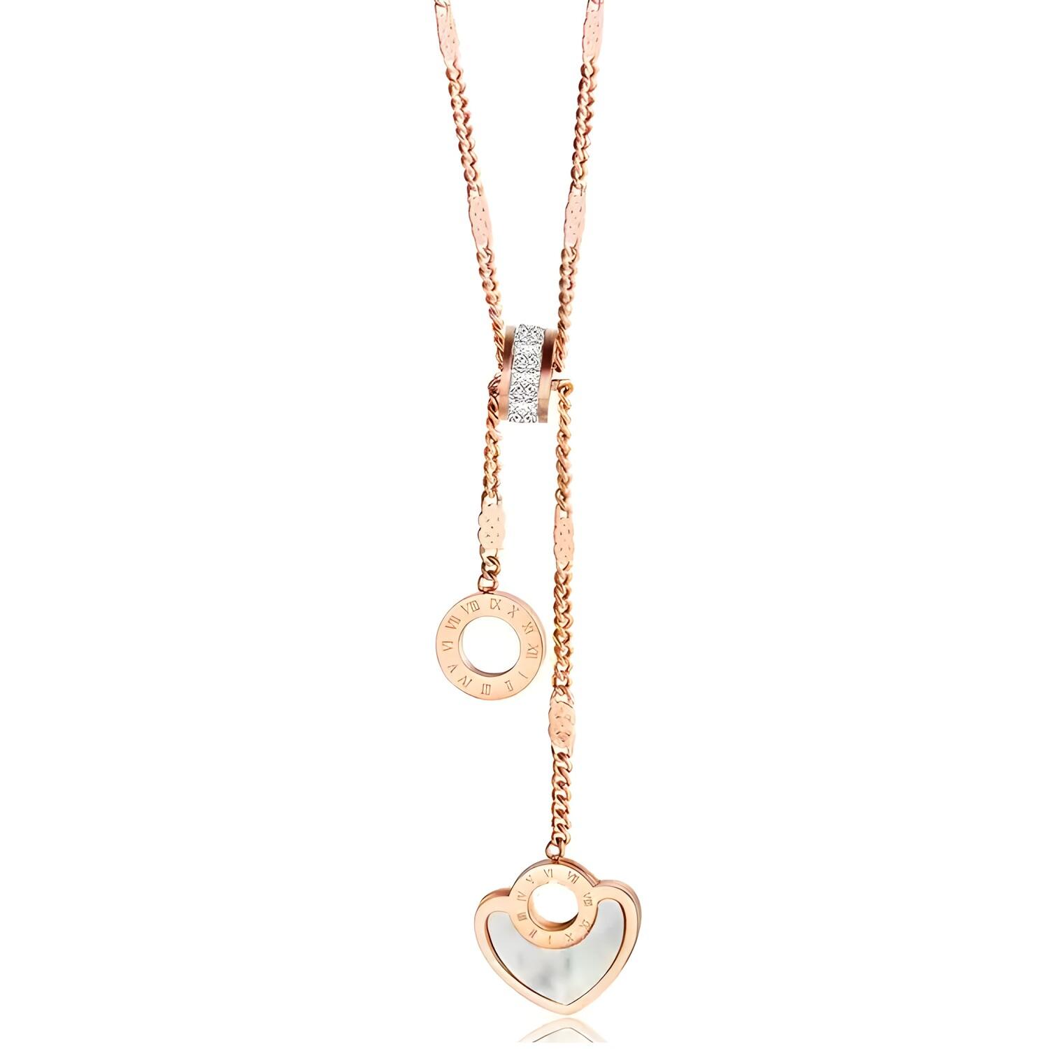 Felicita Necklace - Rose Gold