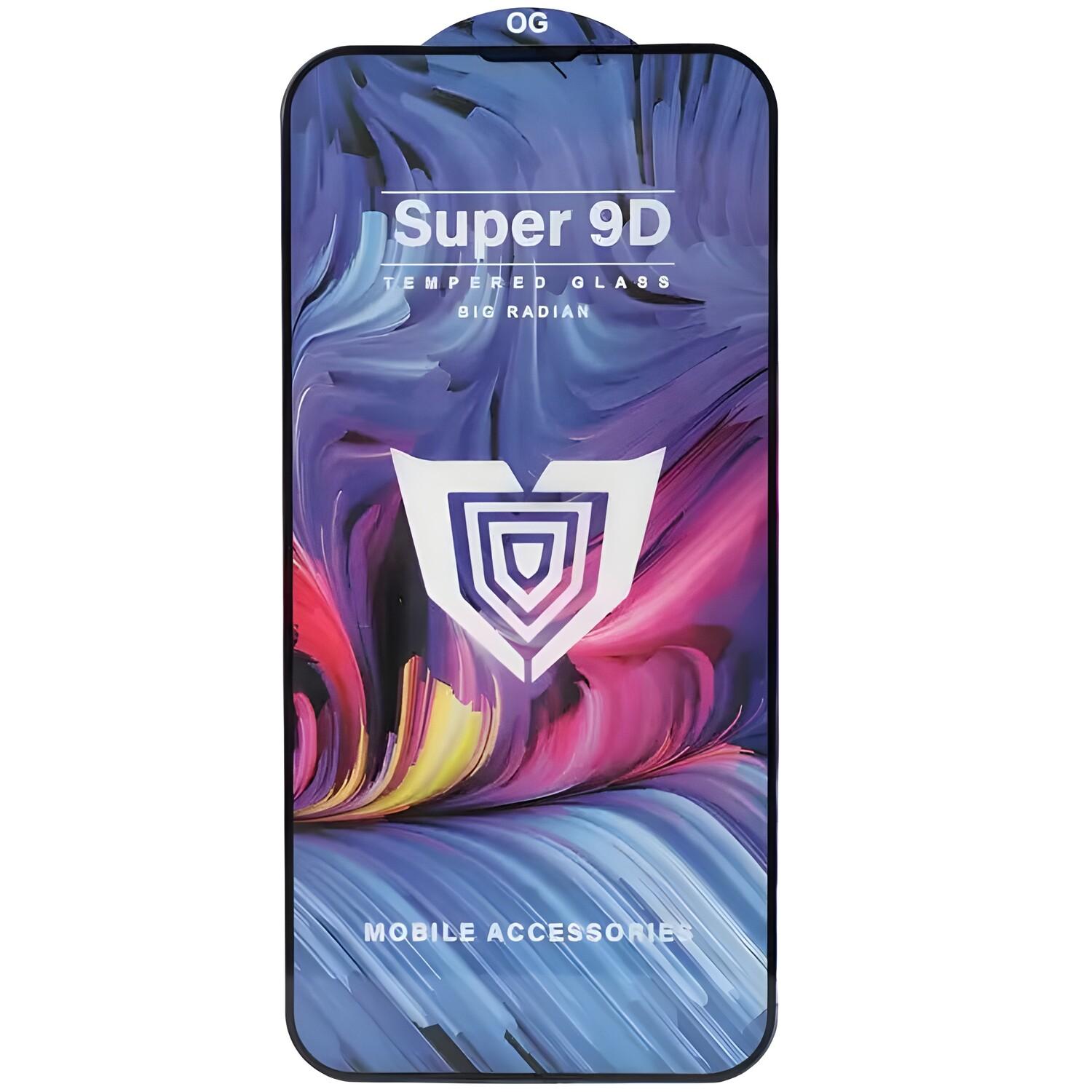9D Super Protective glass for Motorola Moto G (2024) - Black