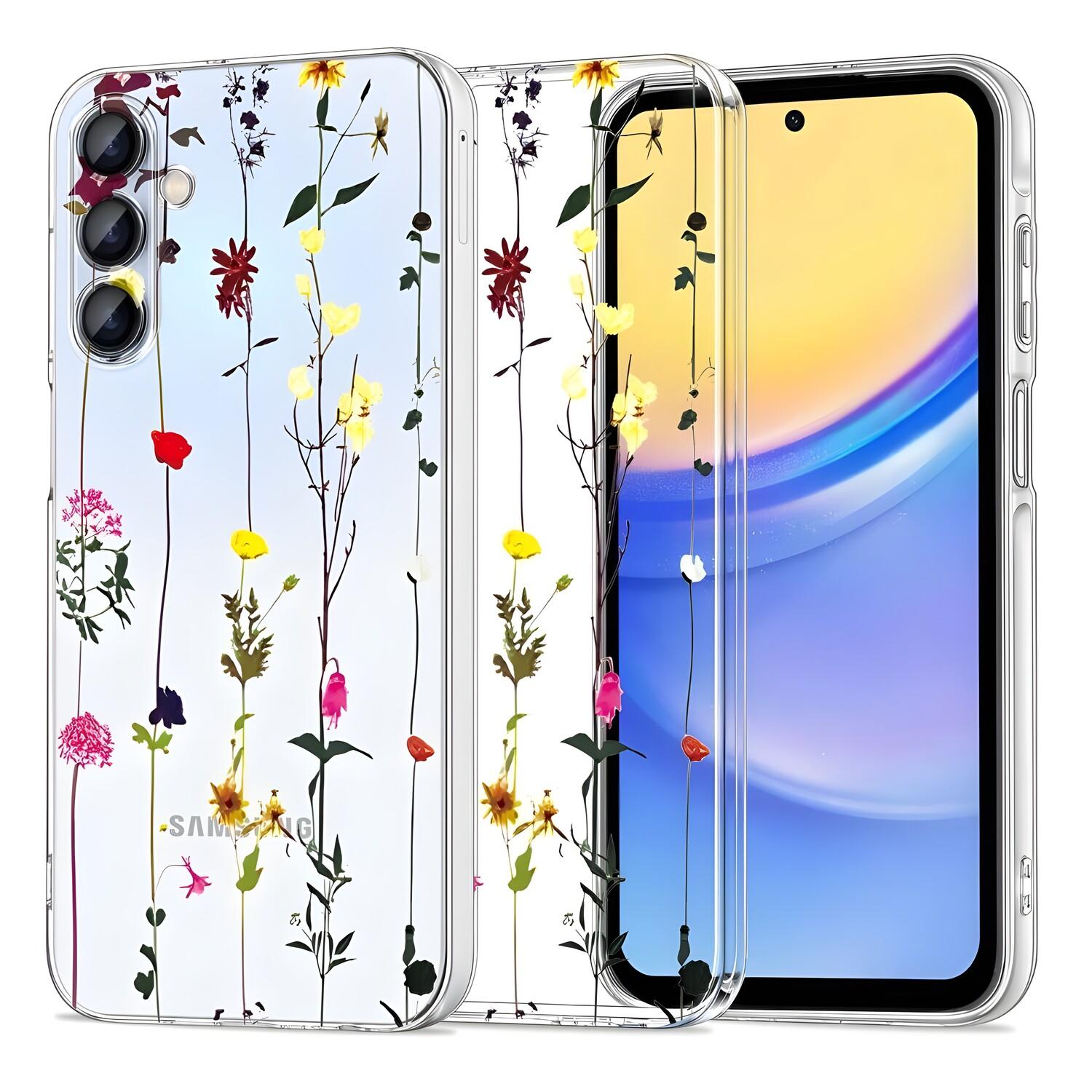 Tech - Protect FlexAir case for Samsung Galaxy A55 5G – Multicolored flowers