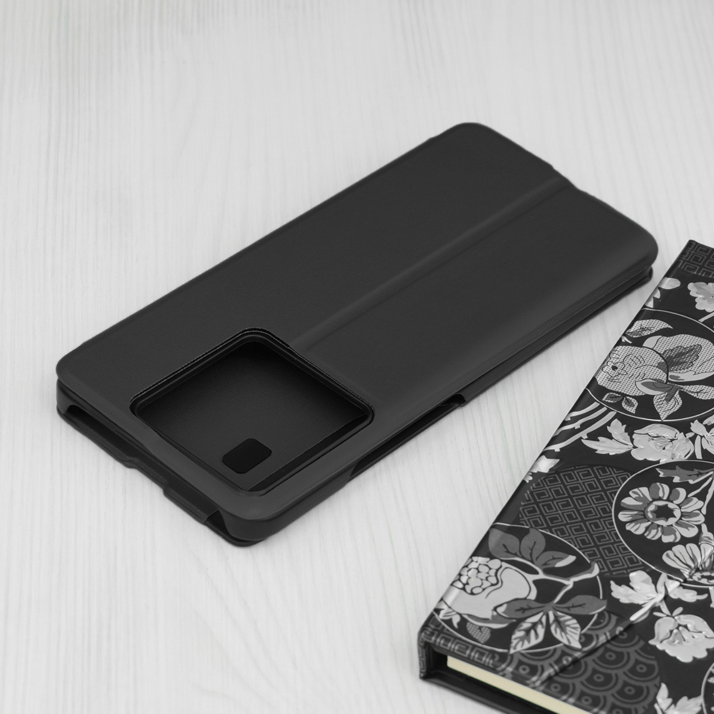 View Case elegant bookcase for Xiaomi 13T/13T Pro - Black