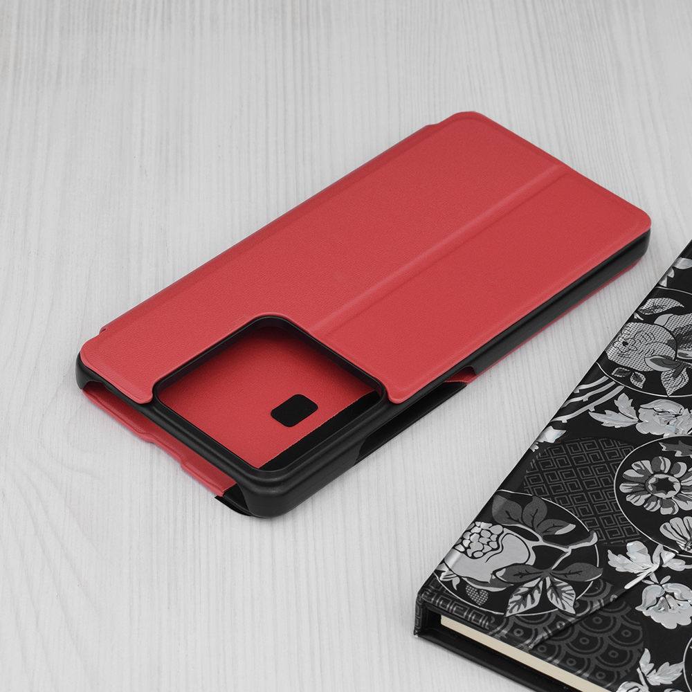View Case elegant bookcase for Xiaomi Redmi Note 13 - Black