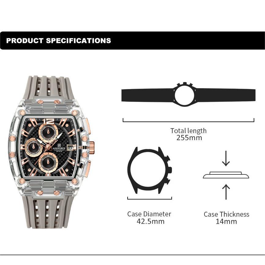 Watch NAVIFORCE SI-38625 - Brown