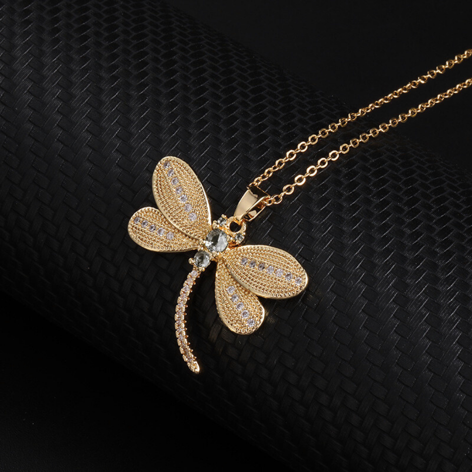 Necklace DF-38877 - Gold