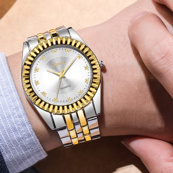Watch HA-12151 - Silver / Gold