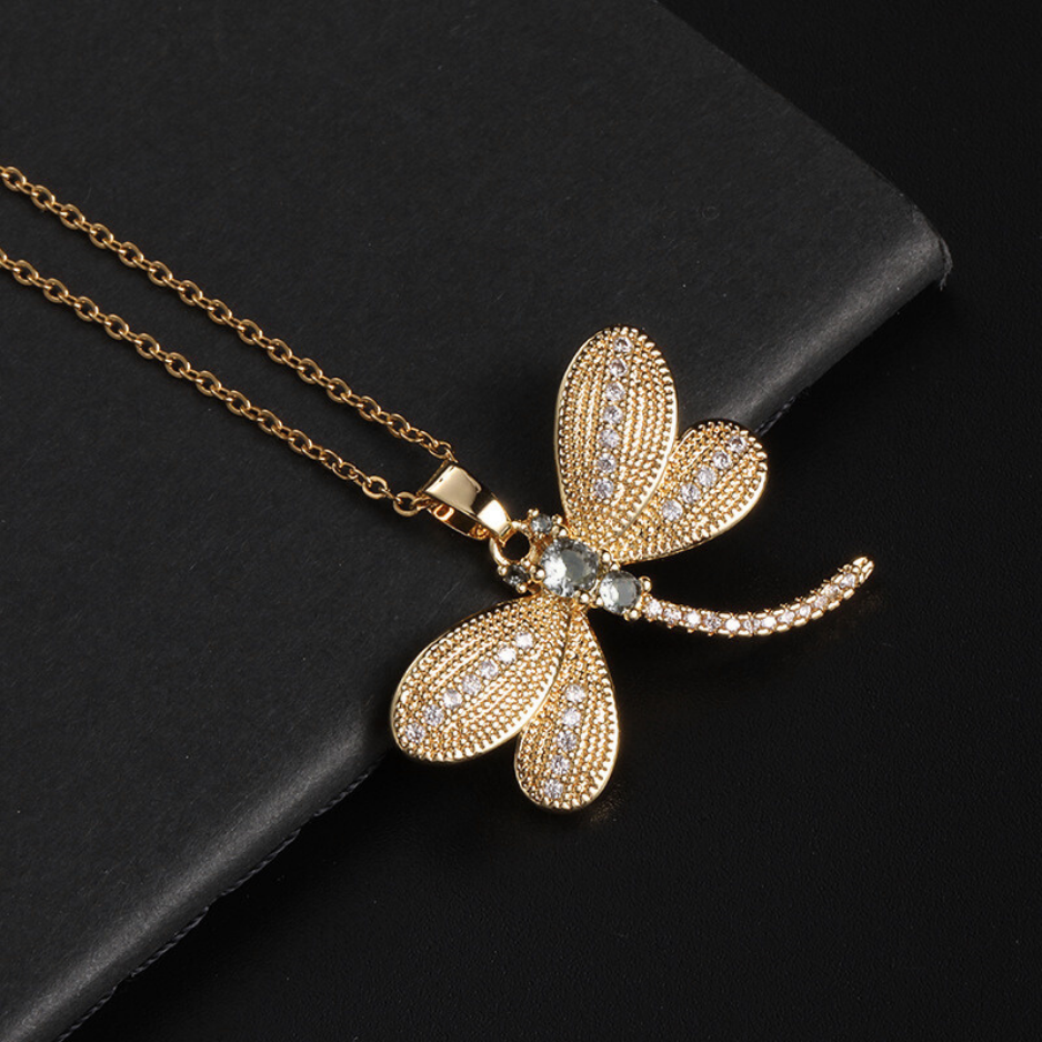 Necklace DF-38877 - Gold