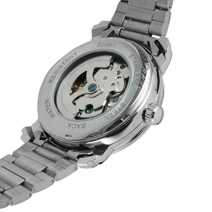 Winner SK-2599 Men's Watch - White/Silver