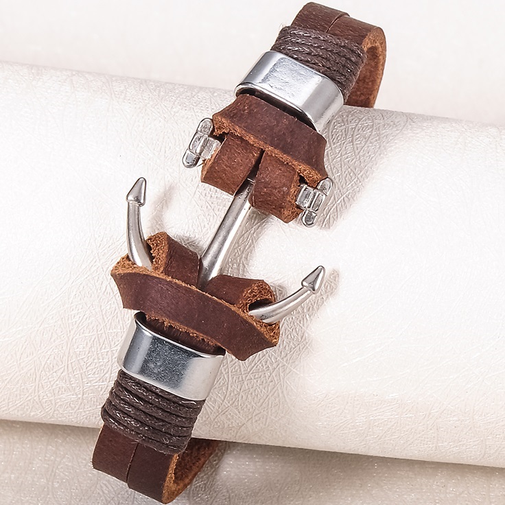 Men's Bracelet AD-2801 - Type 1 / Brown