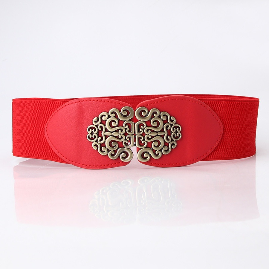 KI-12634 Retro Belt - White
