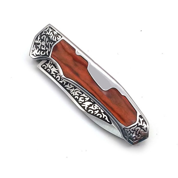 Outdoor Folding Knife A3154 - Brown / Black