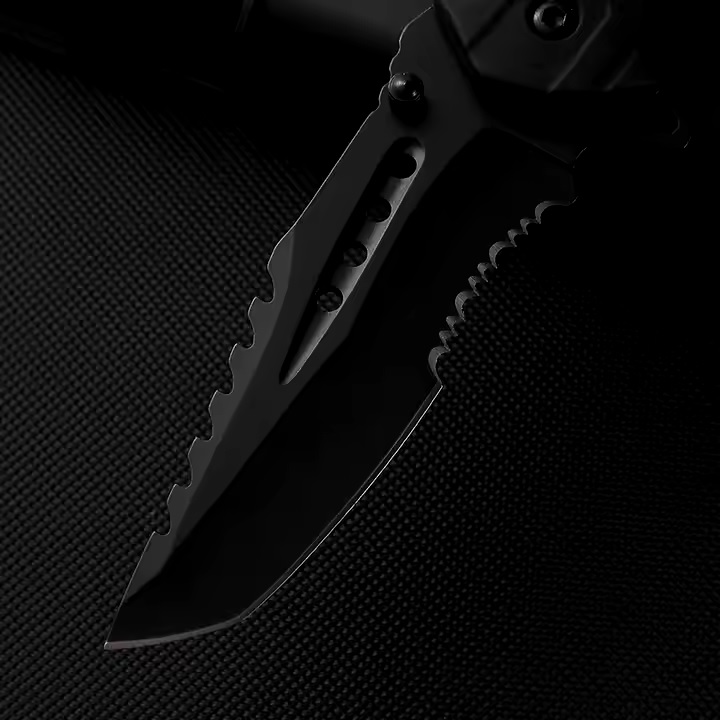 Outdoor Folding Knife CH-35053 - Black/Typ1