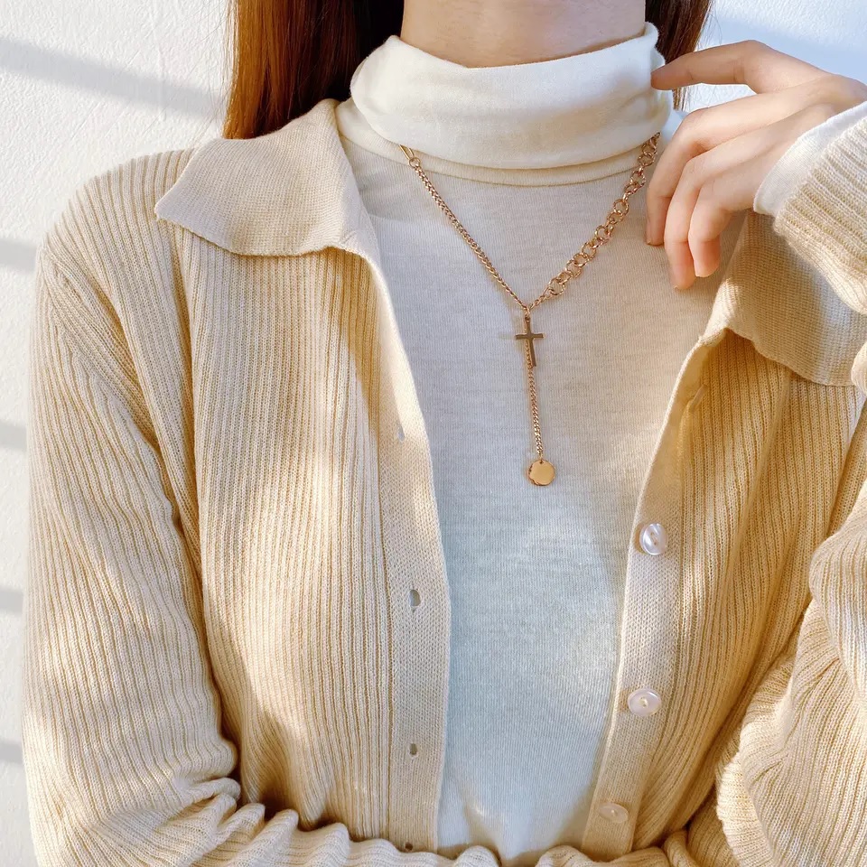 CC-24091 Necklace - Goldpink
