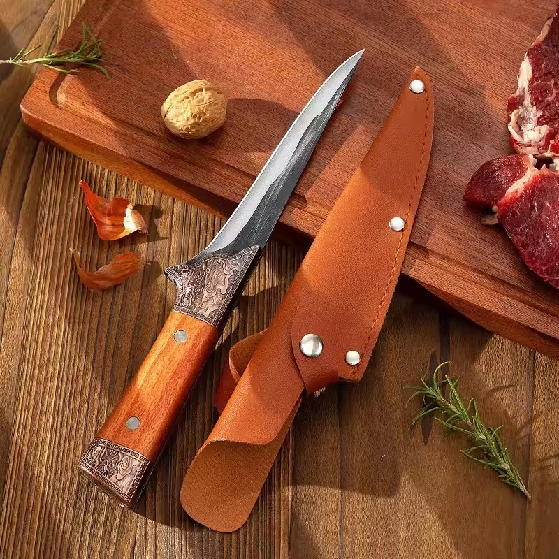 DE-33025 Kitchen knife - Brown/Butcher