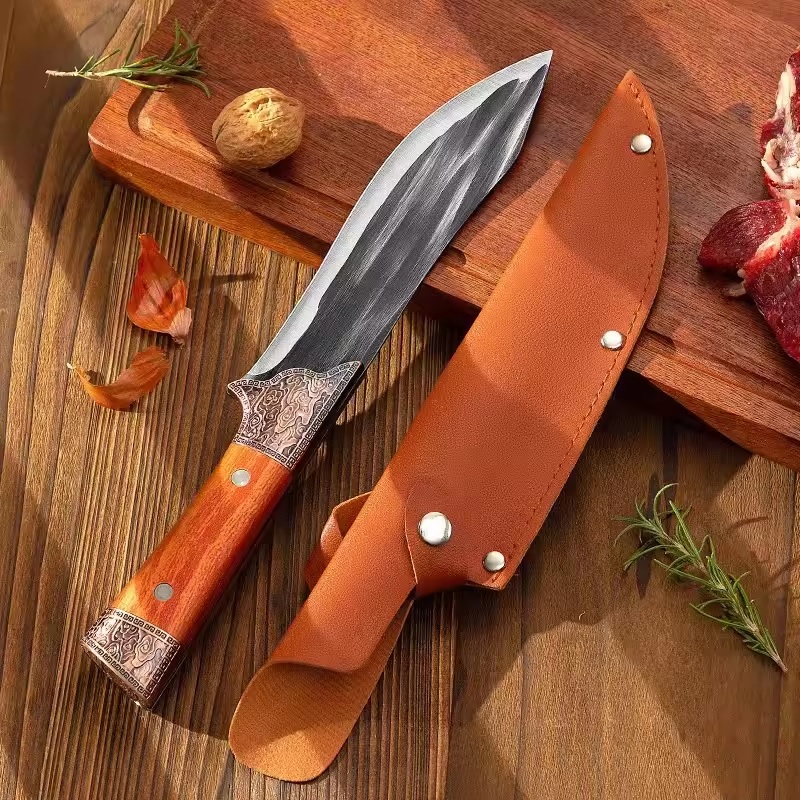 DE-33025 Kitchen knife - Brown/Butcher