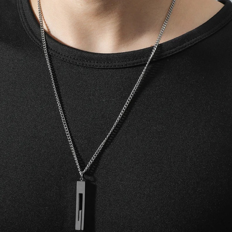 Necklace DI-34078 - Black