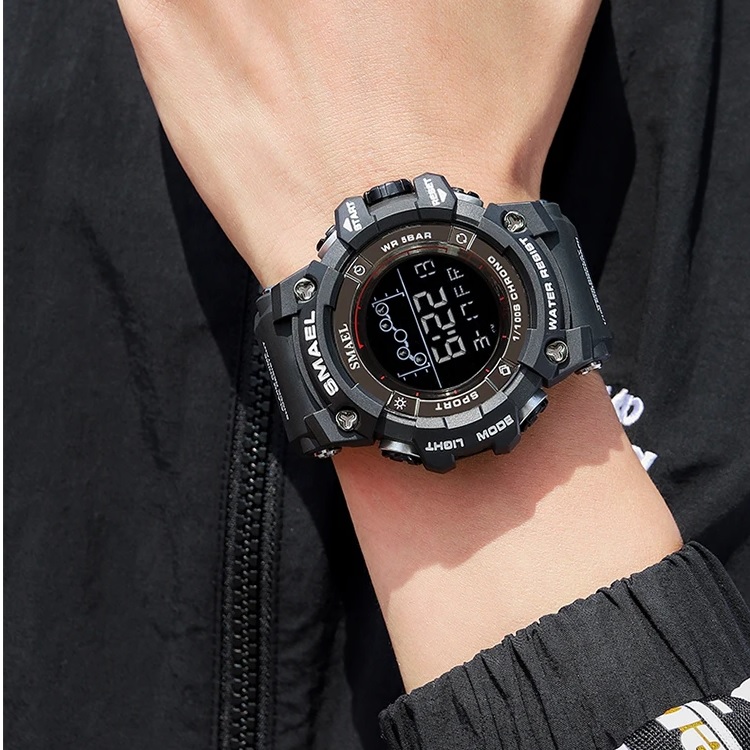 SMAEL DI-29463 Watch - Black / Red
