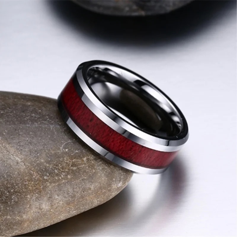 GA-32429 Ring - Silver/Brown/55mm