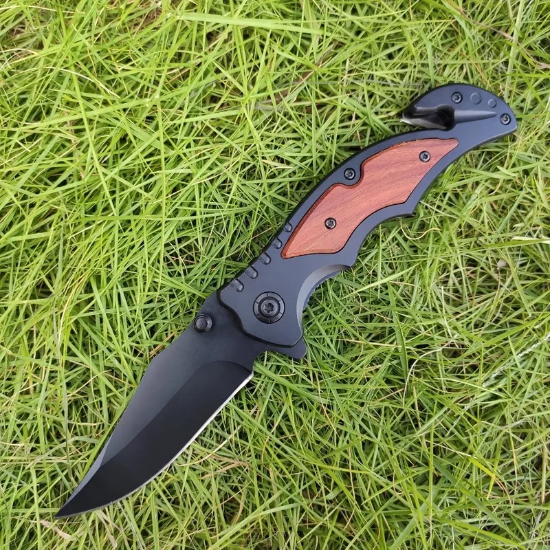 Outdoor Folding Knife GI-27825 - Gray / Pattern