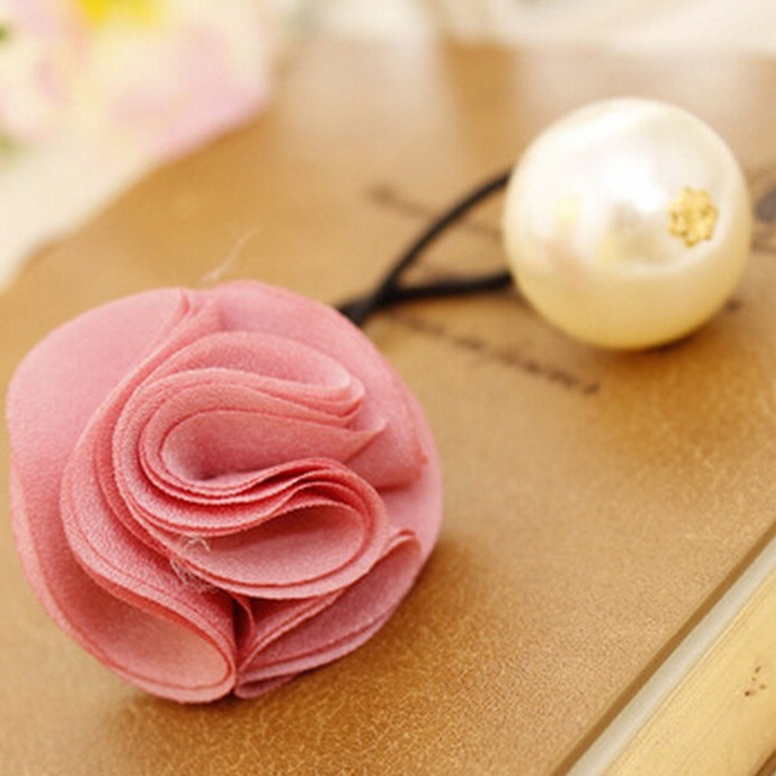 ROSE Hair Tie - Pink