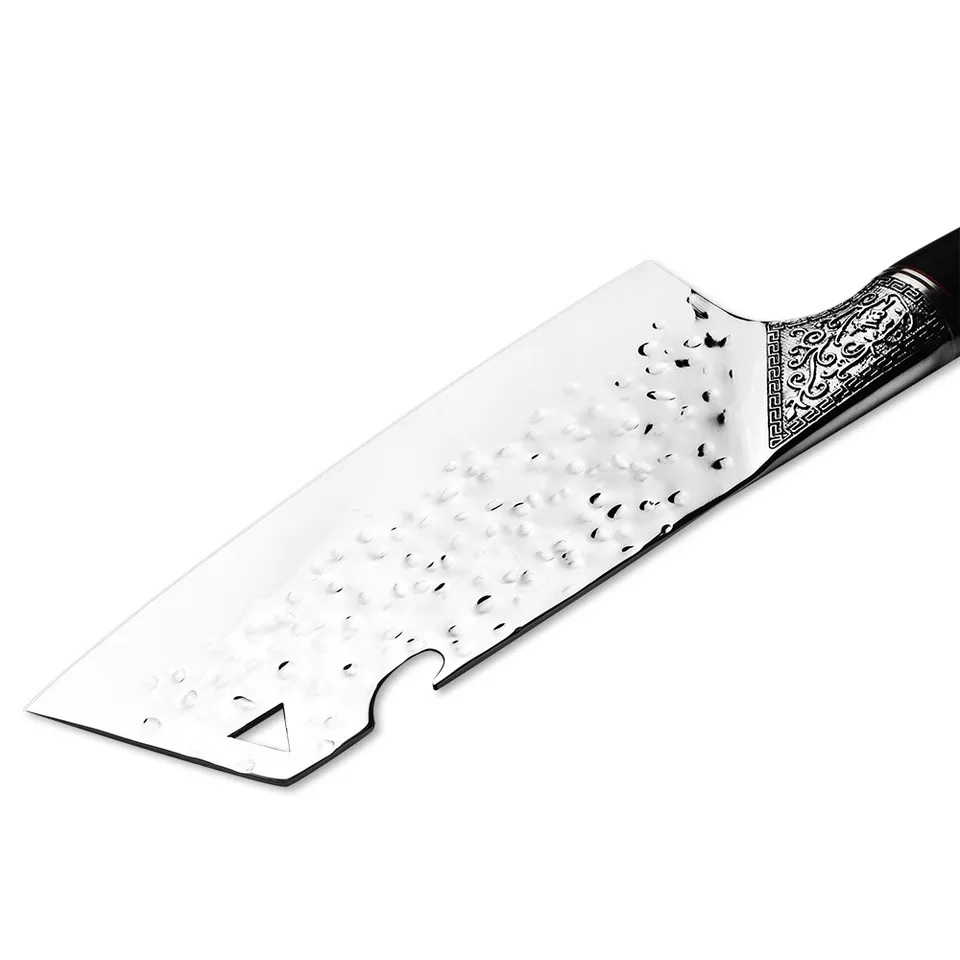 HA-27639 Kitchen Cleaver - Brown
