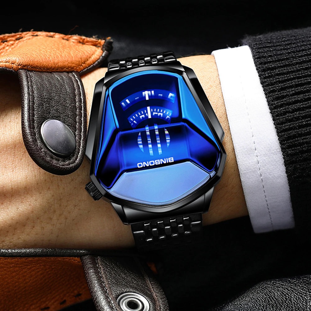 MA-7495 Men's Watch - Gold/Blue