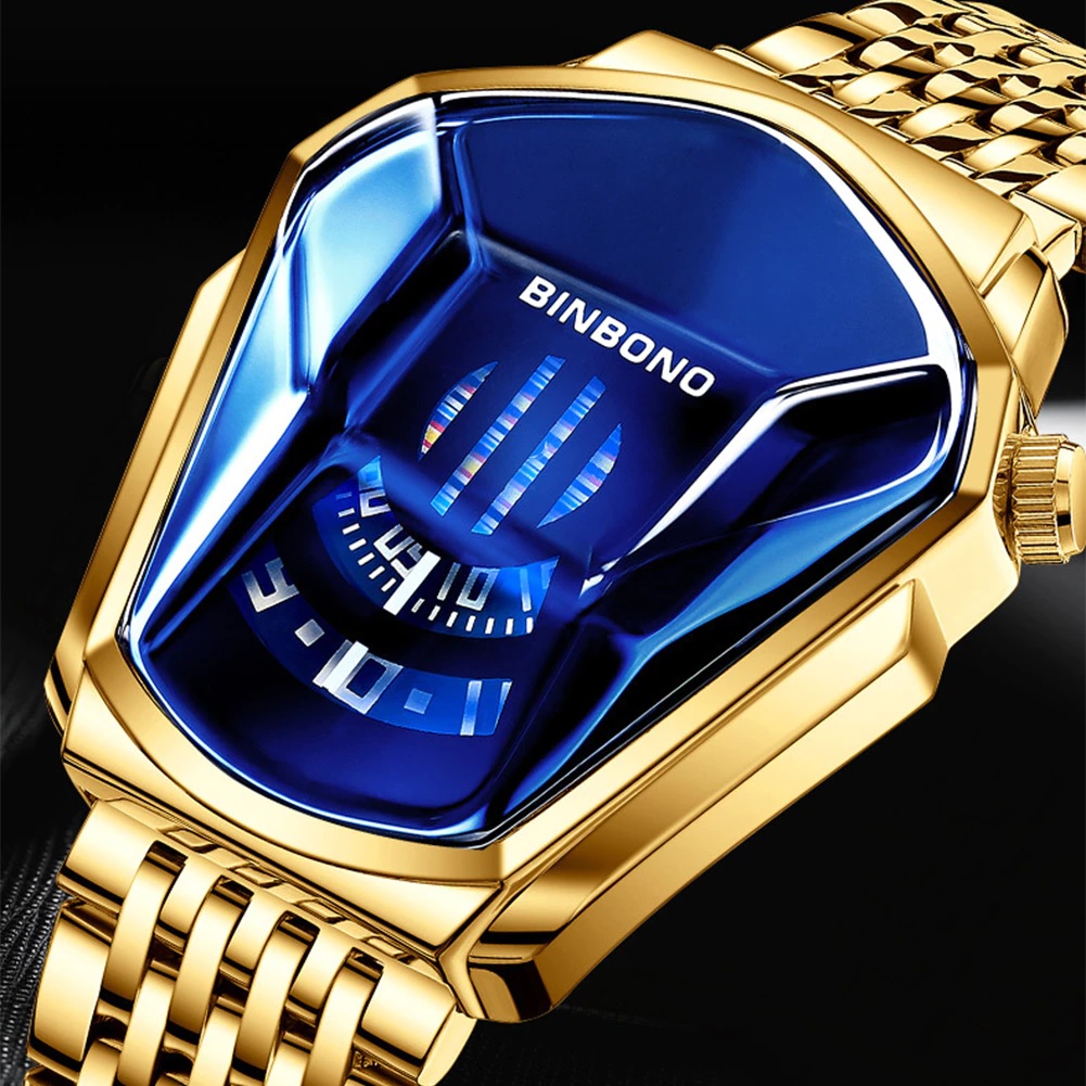 MA-7495 Men's Watch - Gold/Blue