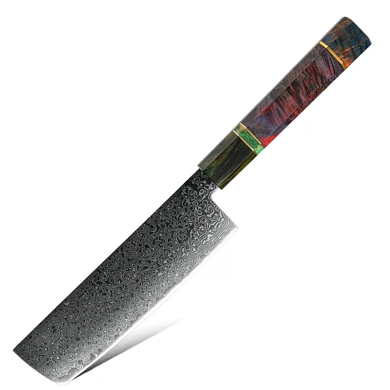 IK-27680 Damask Kitchen Knife Set - Multicolored