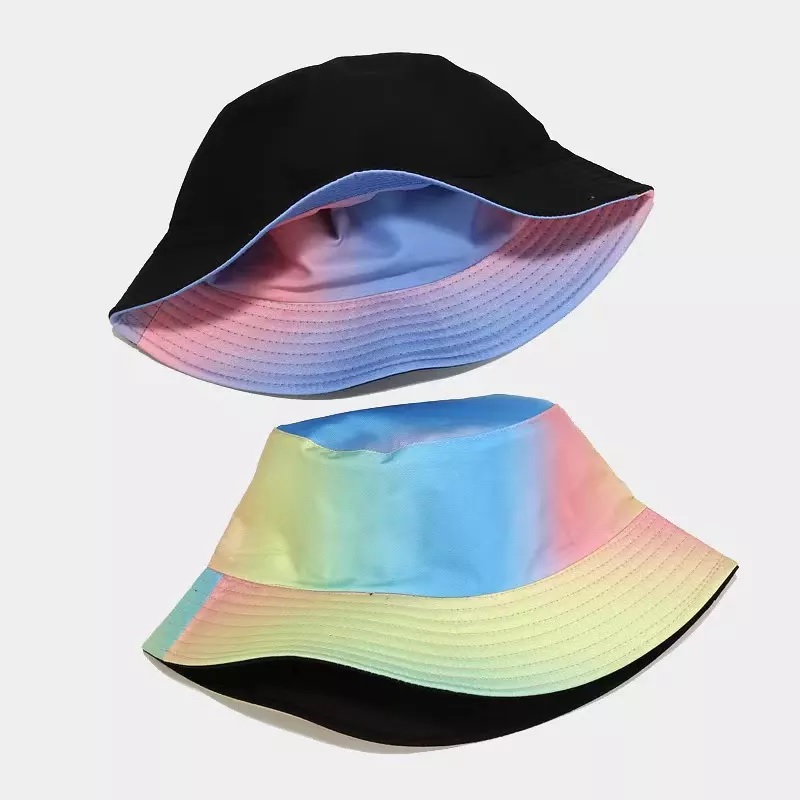 BA-22496 bucket hat - Blue/Pink