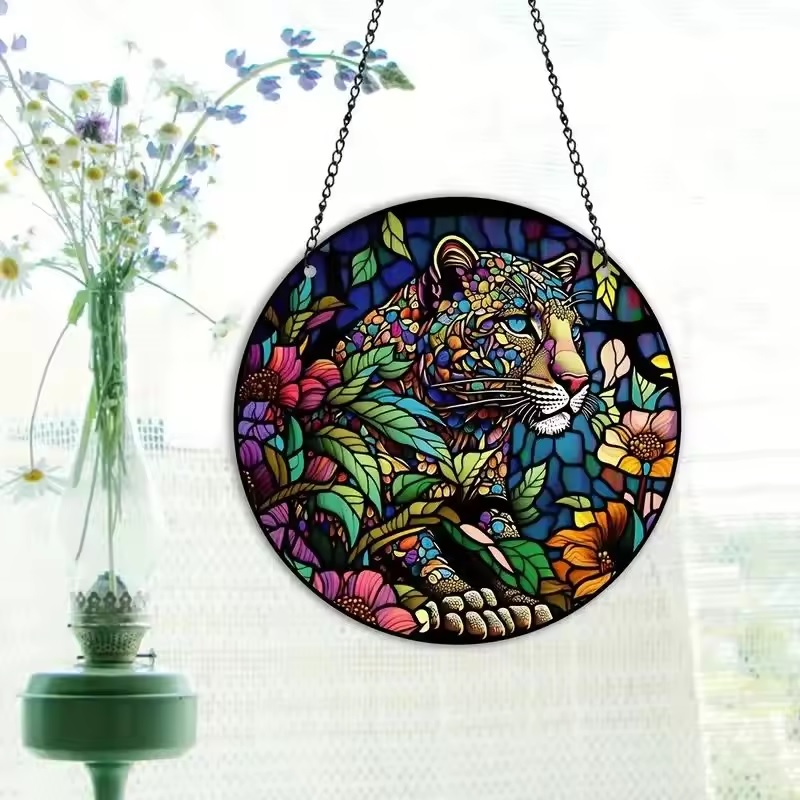 Sun catcher - Leopard
