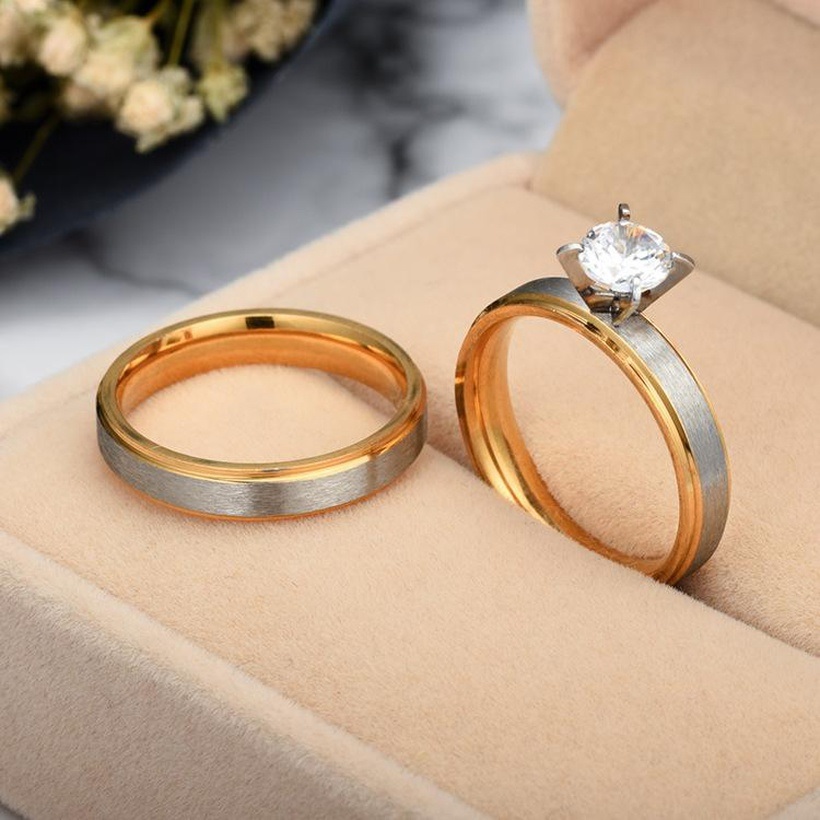 LO-17420 Ring - Gold/Silver/55mm