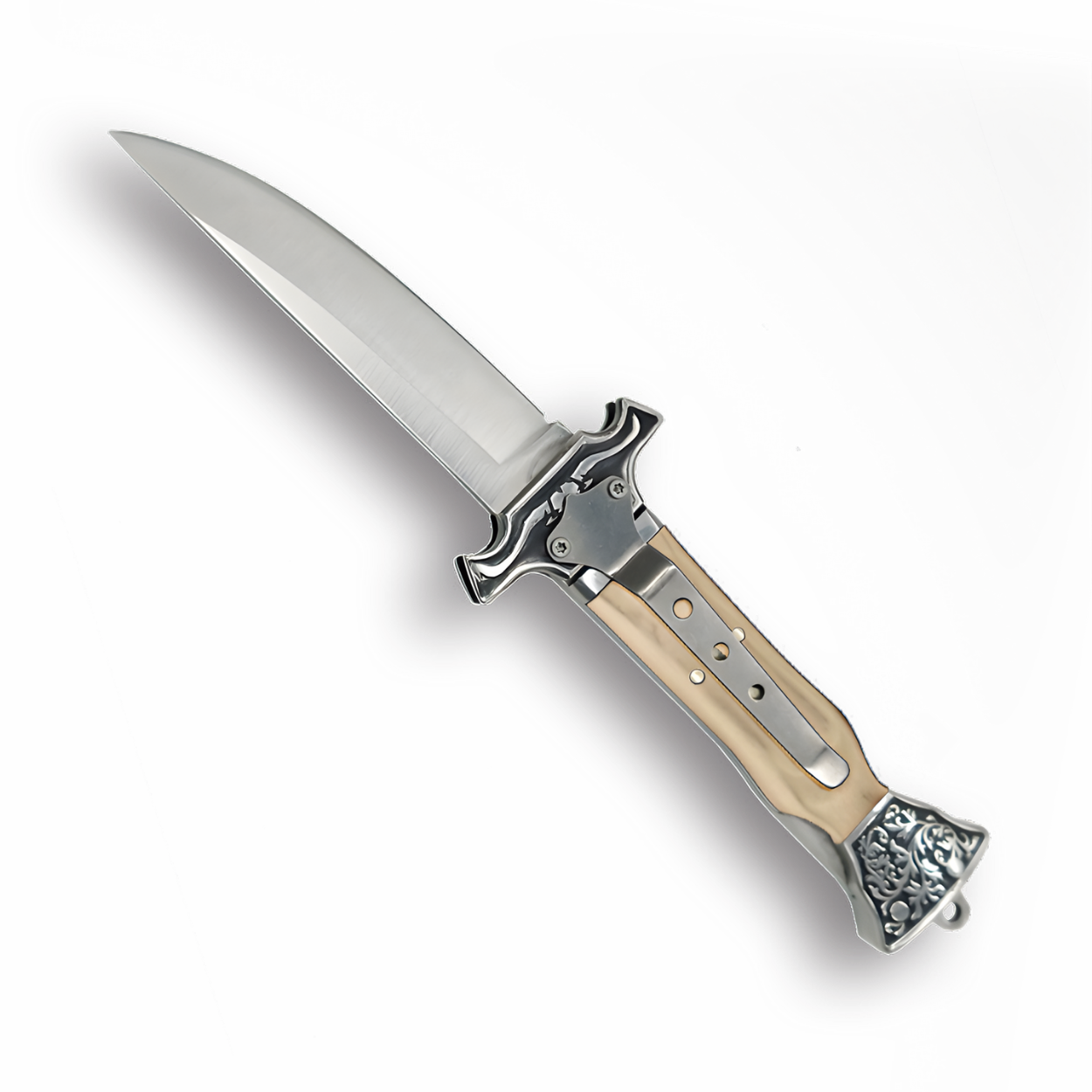 Outdoor Folding Knife MA123 - B - Yellow