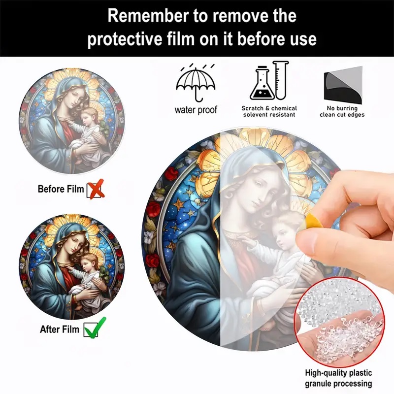Sun catcher - Madonna and Jesus/Type1/L