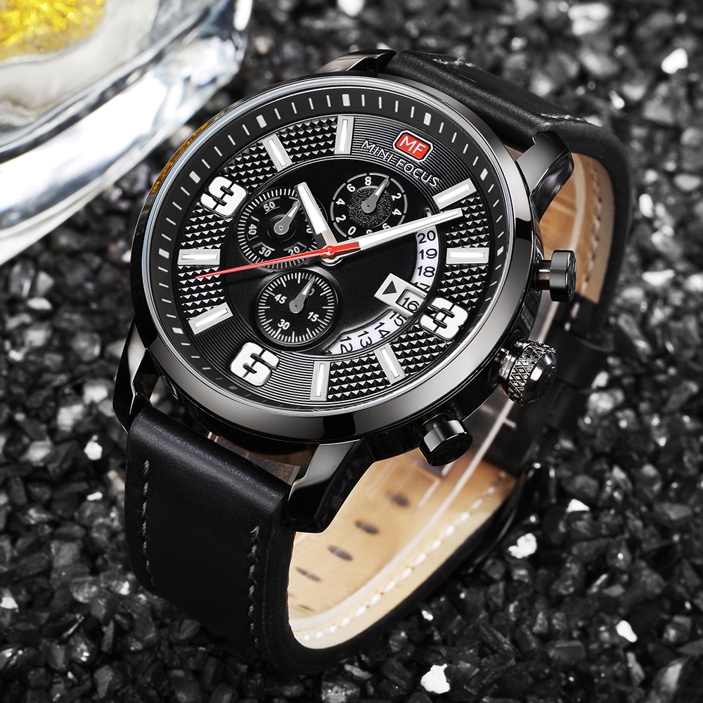 Mini Focus LE-23863 Watch - Gray / Orange