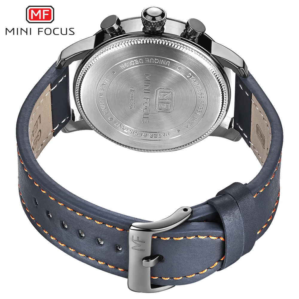 Mini Focus LE-23863 Watch - Gray / Orange