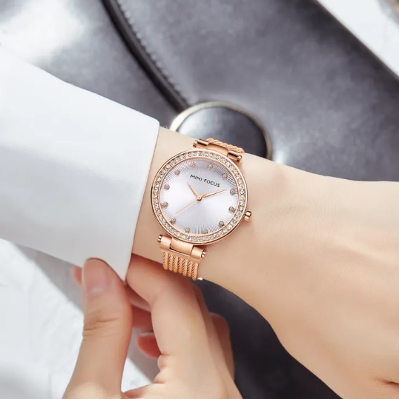 Watch Mini Focus OL-23878 - Gold