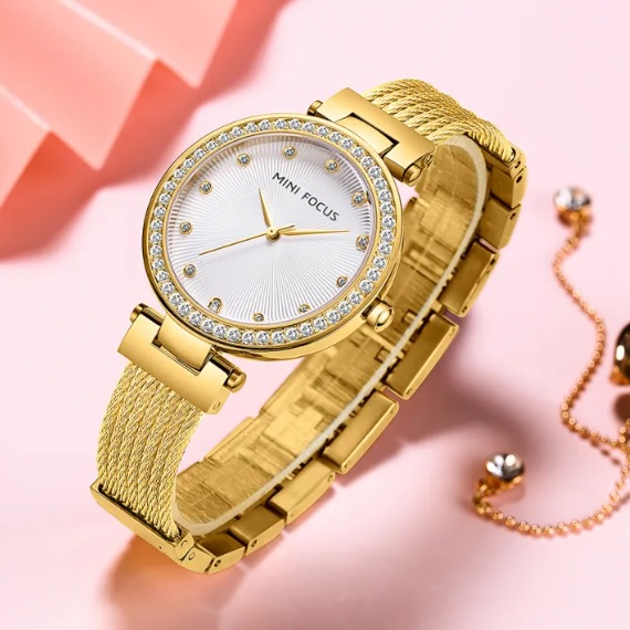 Watch Mini Focus OL-23878 - Gold