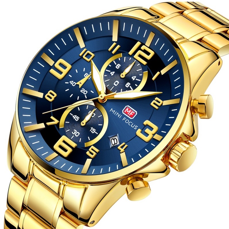 Watch Mini Focus RA-23902 - Gold / Black