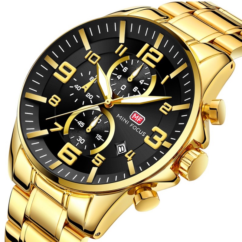 Watch Mini Focus RA-23902 - Gold / Black